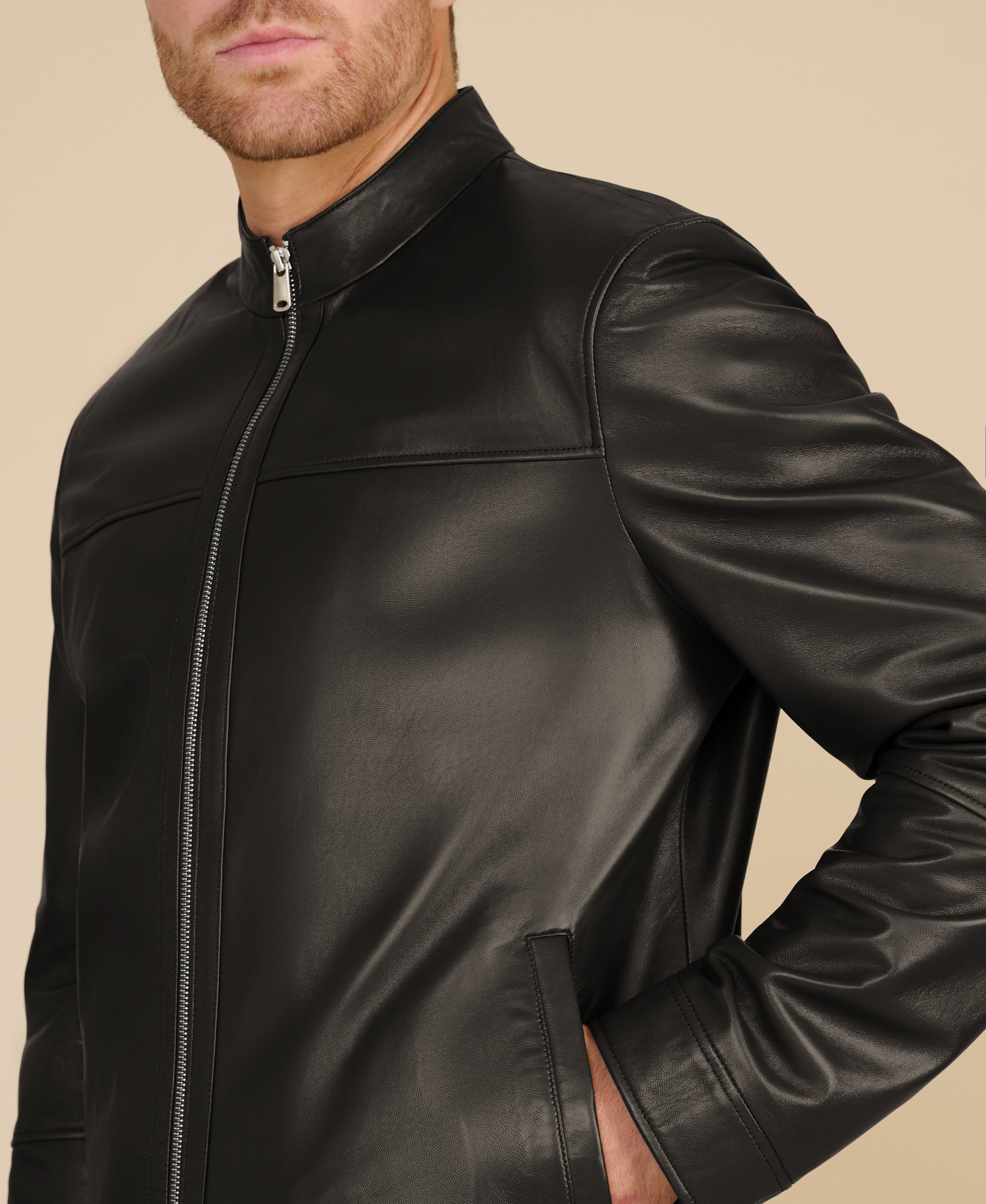 mens nappa jacket