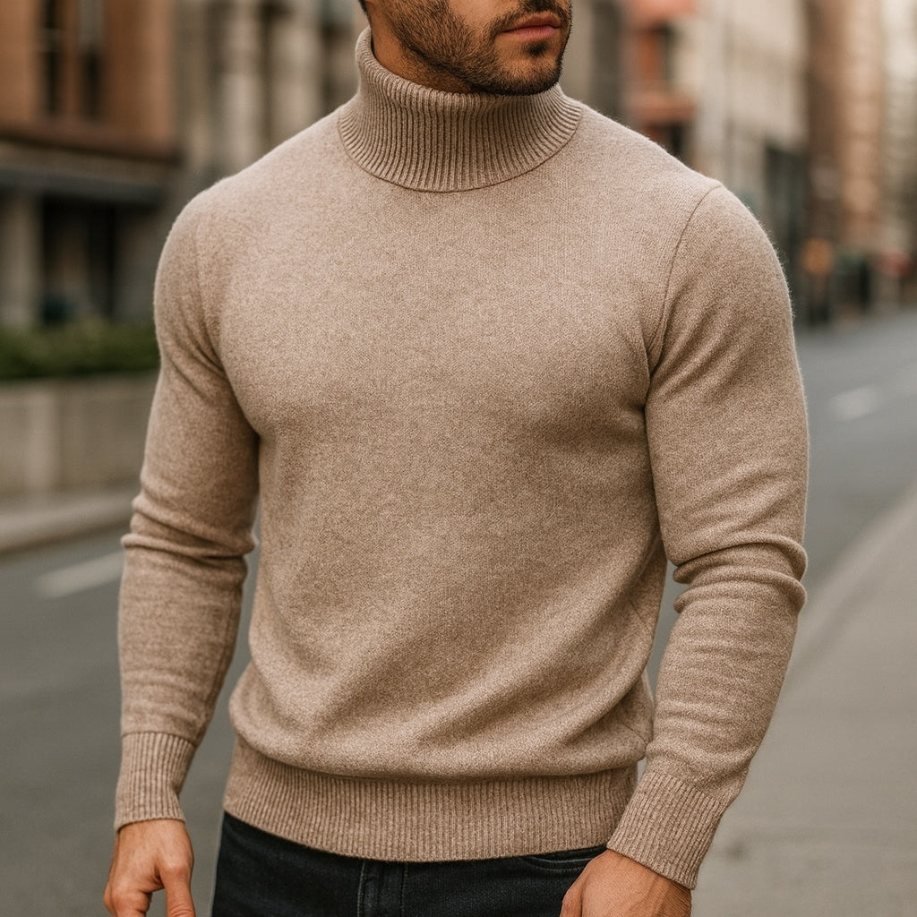 alkan 100 wool turtleneck