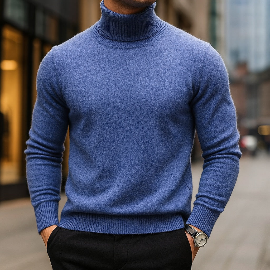 alkan 100 wool turtleneck