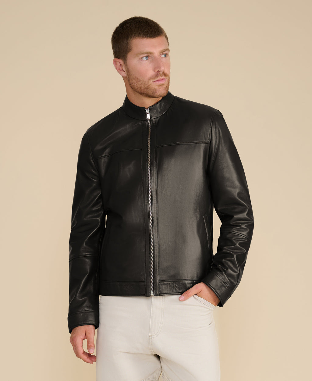 mens nappa jacket