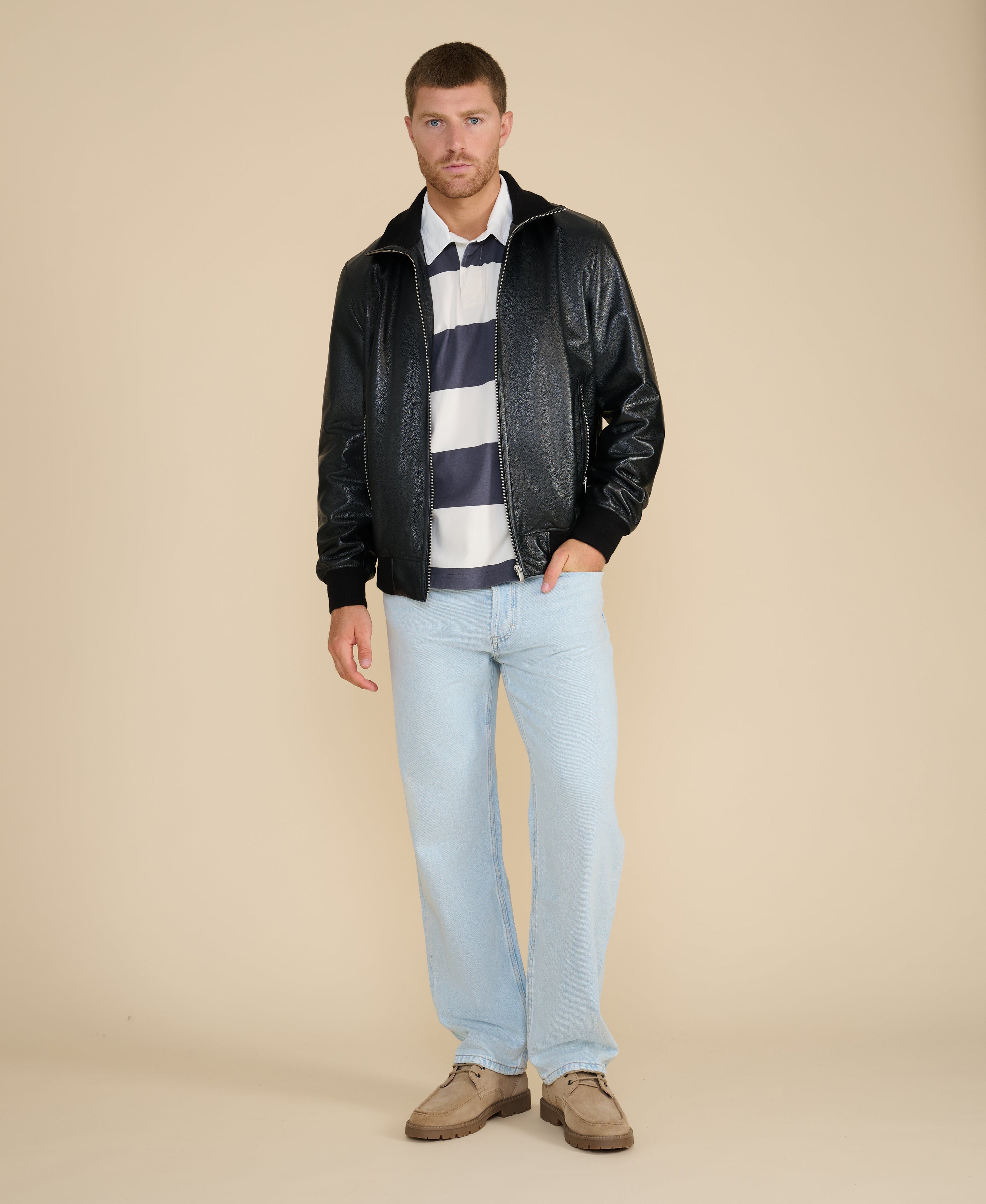 mens leather jacket 1