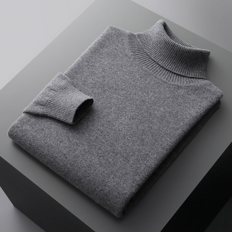 alkan 100 wool turtleneck