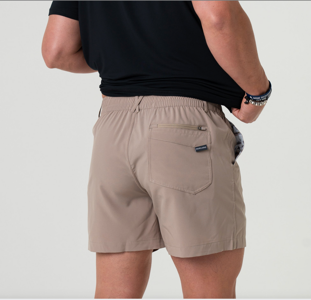 Everyday Short - Cobblestone Khaki - Duck Hunt Pocket