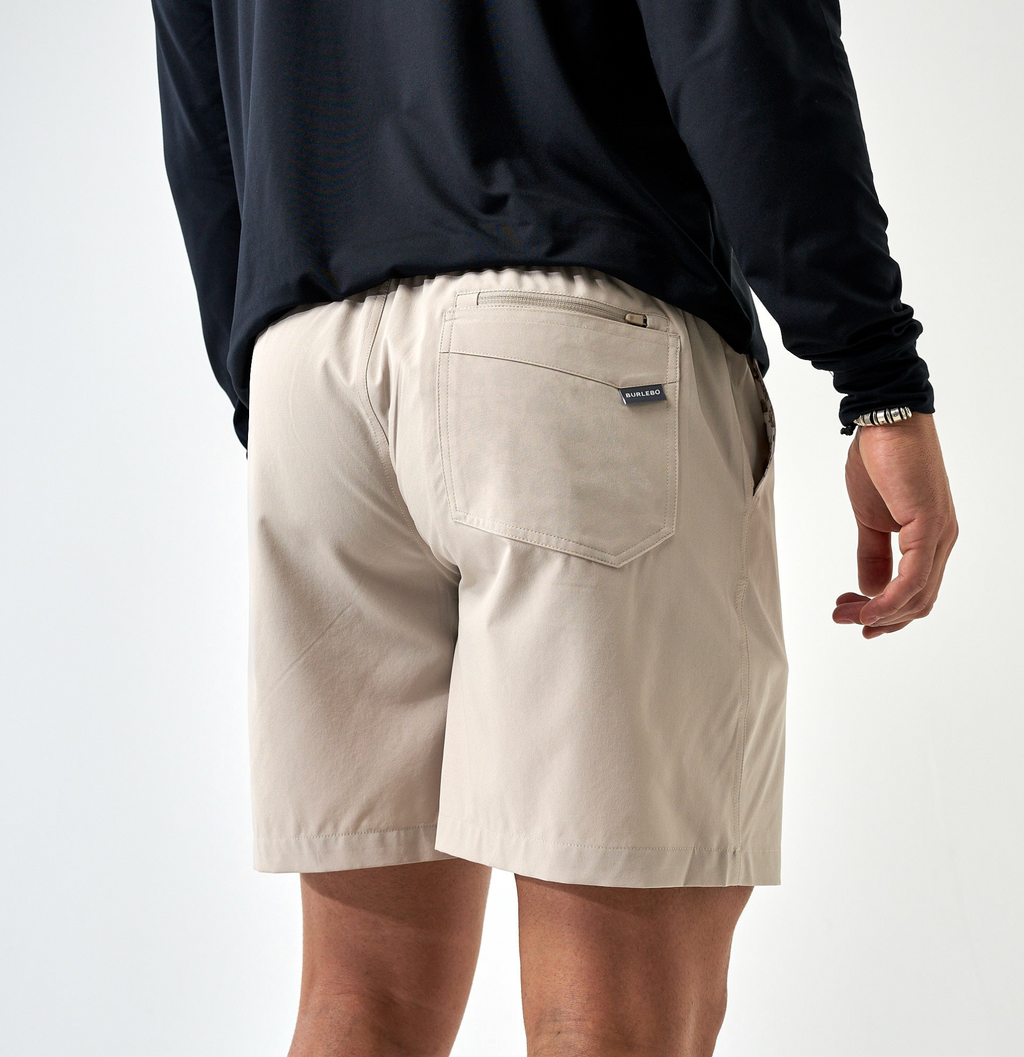 Everyday Short - Light Khaki - Into The Wild Pocket