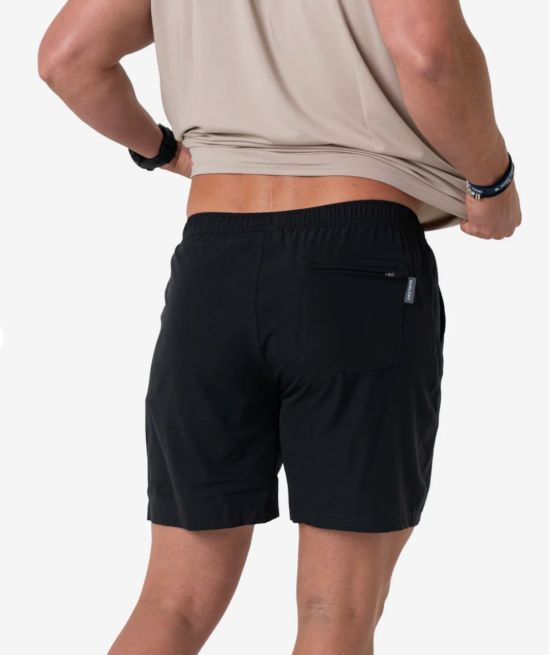 Athletic Short - Heather Black - Retro Duck Camo Liner