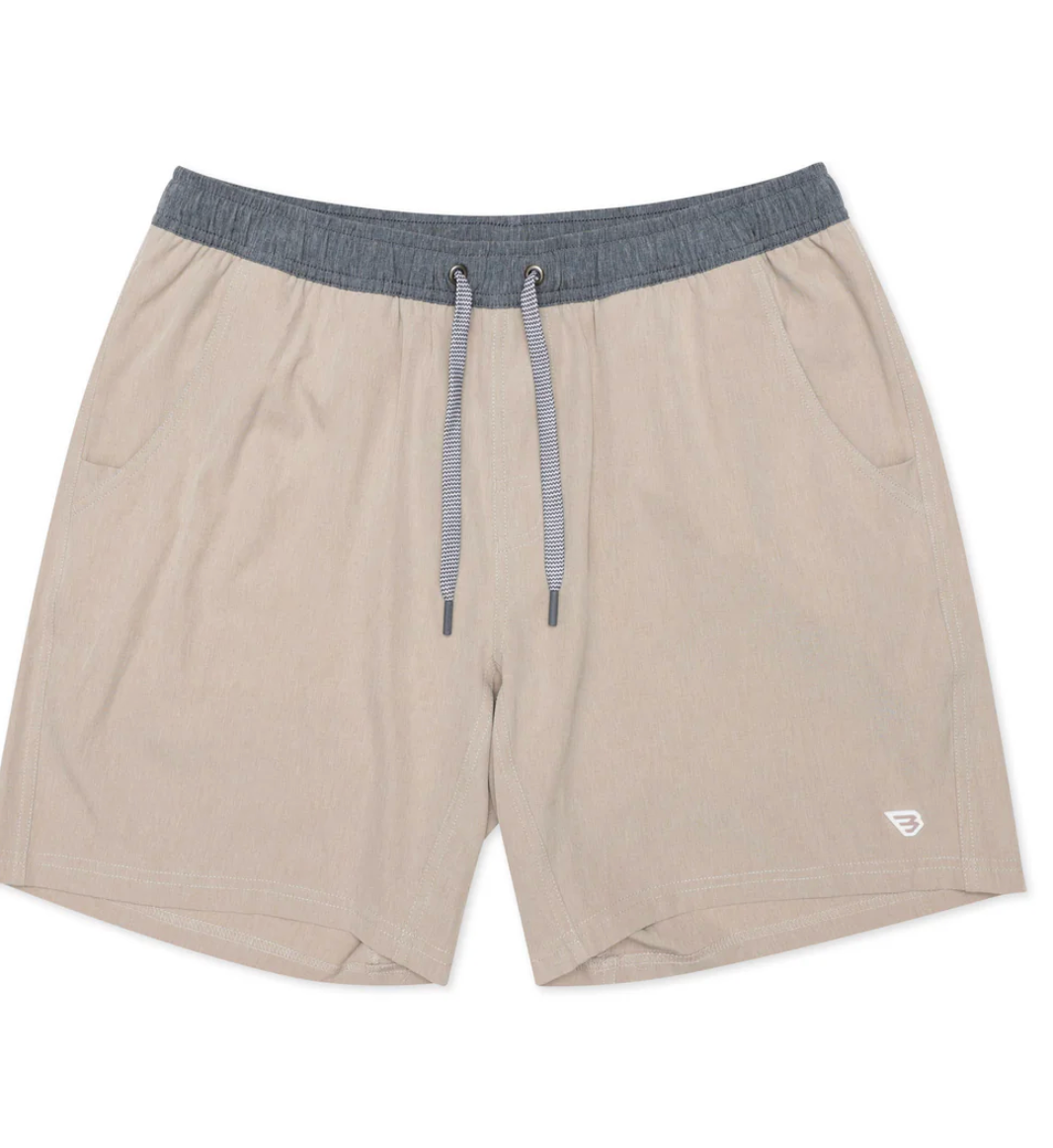 Athletic Short - Heather Khaki - Venado Camo Liner