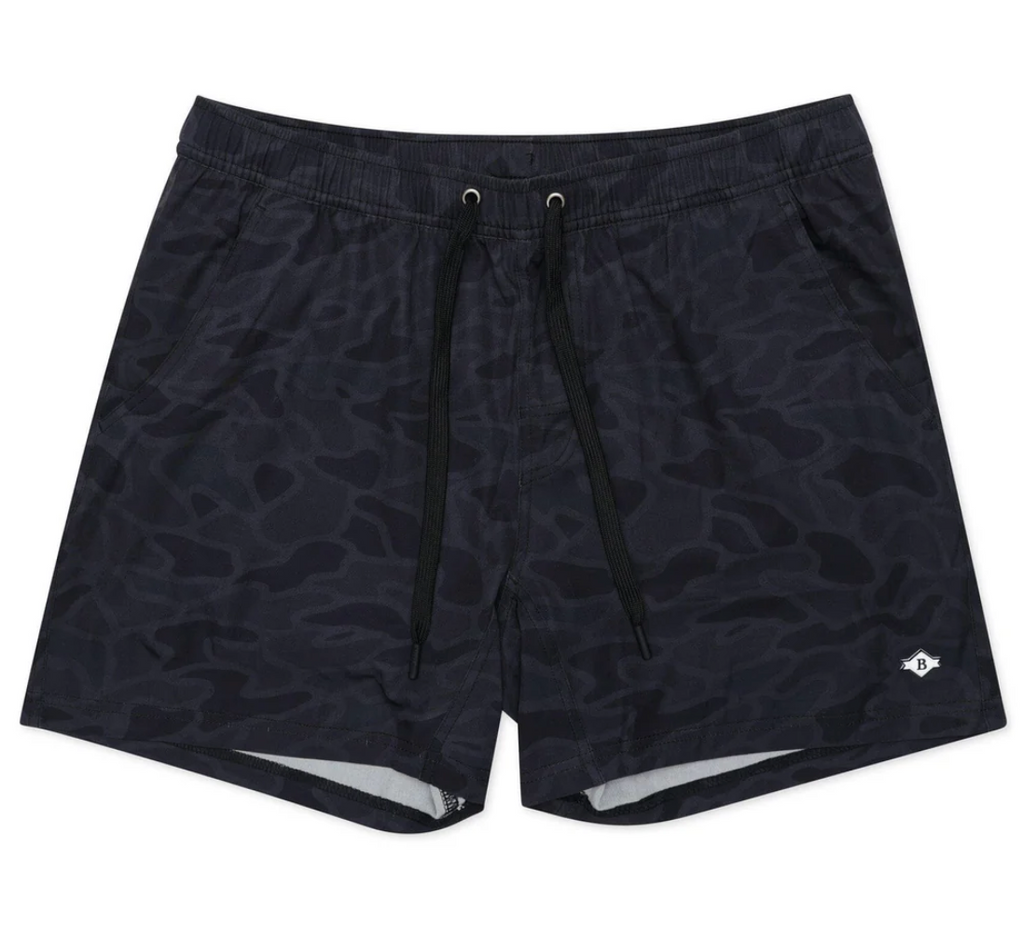 Athletic Short - Black Camo - Black Liner 5.5in.