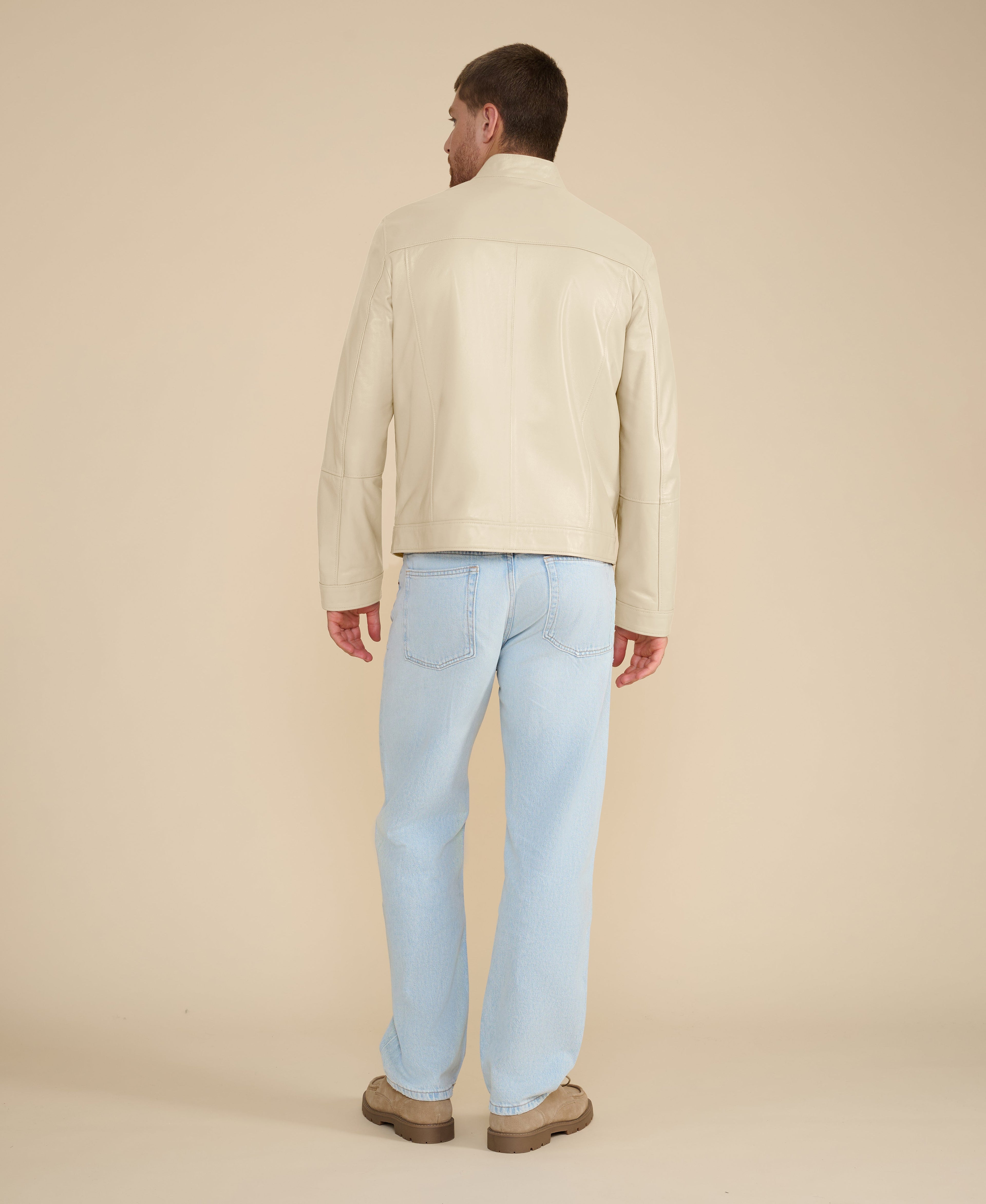 otis racer leather jacket